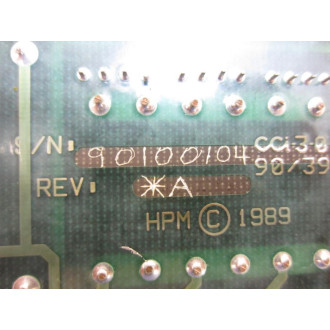HPM 1D702-0026 Circuit Board 1D7020026 - Used