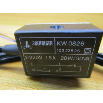 Hoerbiger KW 0826 Magnetic Switch KW0826 - Used
