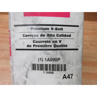 Dayton 1A098 V-Belt A-47 (Pack of 2)