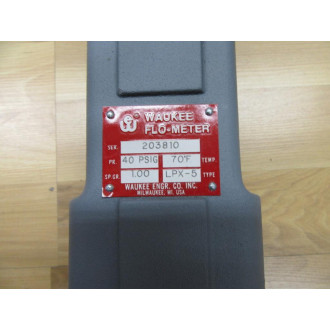 Waukee LPX-5 Flo-Meter 3-001-R16 W Valve Tool - New No Box