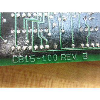 Gould C815-100 Circuit Board C815100 Rev B - Used