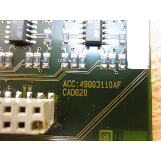 ABB 49Q03110AF Circuit Board Non-Refundable - Parts Only