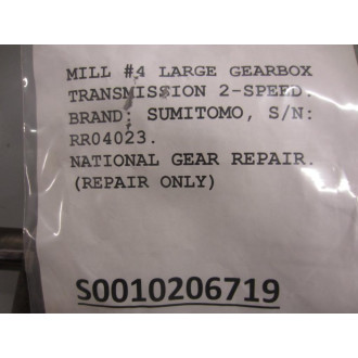 Drive-All Mfg S0010206719 Lg Gearbox, 2-Speed 2 - Refurbished