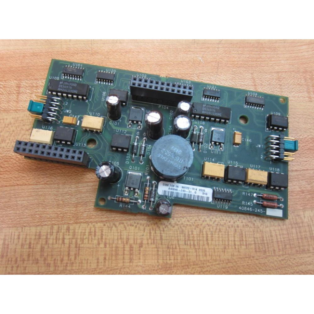 Allen Bradley 40846-245-51 Circuit Board 4084624551 40846-244-06A - Used