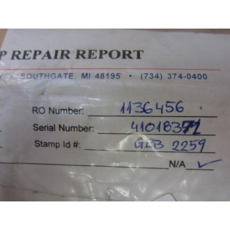 Ransburg 106440 Circuit Board R.O.  1136456 - Refurbished