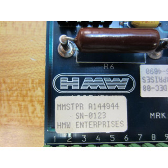 HMW A144944 Power Board A144943 - Used