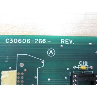 C30606-266 Board C30606266 WO Connector - Used