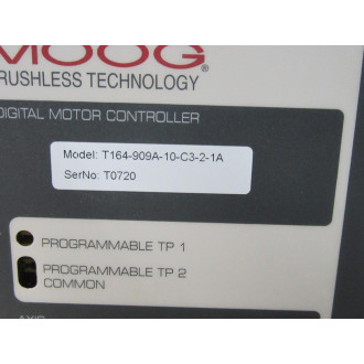 Moog T164-909A-10-C3-2-1A Motor Controller T164909A10C321A - Used