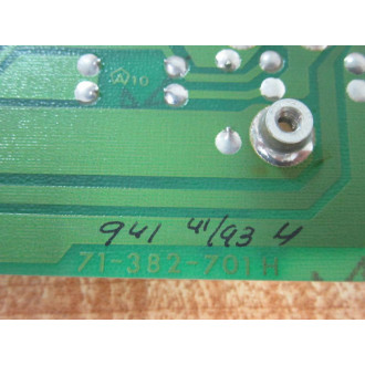 ACDC 71-382-024 Circuit Board 71382024 Rev.GH - Used
