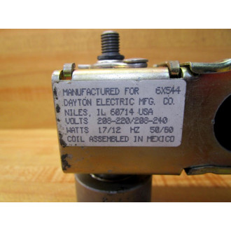 Dayton 6X544 Solenoid Coil WValve - New No Box
