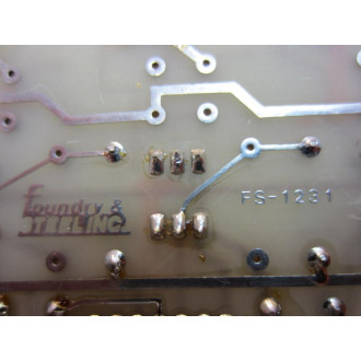 Foundry & Steel FS-1231 Circuit Board FS1231 WExtra Block - New No Box