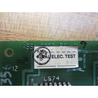 Gould S203-001 Circuit Board  S203 S203 Rev.C wo IC Chip - Used