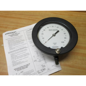 Ashcroft 1082 Test Gauge 0.2 Psi Subd - New No Box