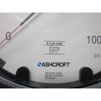 Ashcroft 1082 Test Gauge 0.2 Psi Subd - New No Box