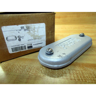 O-Z Gedney 570 1-12" Conduit Cover