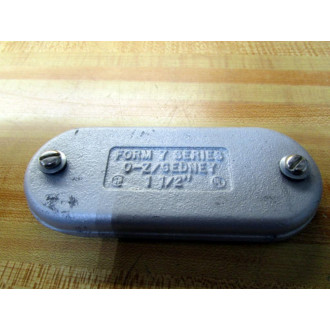 O-Z Gedney 570 1-12" Conduit Cover