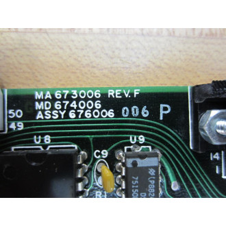 Laserdyne 676006-006 Circuit Board MA673006 - Used