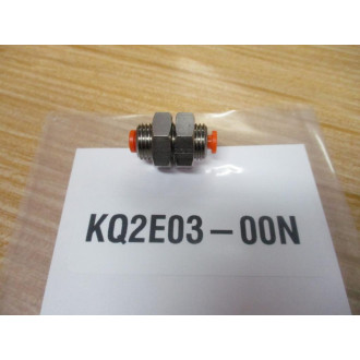 SMC KQ2E03-00N Bulkhead Union KQ2E0300N (Pack of 5)