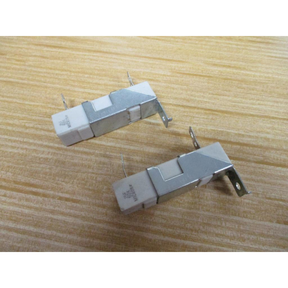 Micron 25F-5ΩK Ceramic Resistor (Pack of 2) - Used