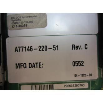 Allen Bradley A77146-220-51 Circuit Board A7714622051 3 - Parts Only