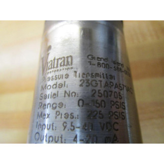 Viatran 23GTAPA571AC Pressure Transmitter - Used