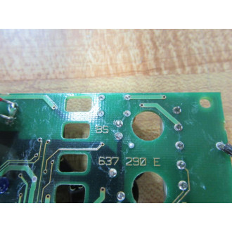 BS 637 290 E Circuit Board 637290E - Used