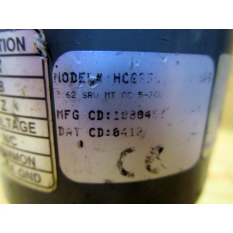 Danaher 2.62 SRV MT 5-260 Encoder 262SRVMT5260 - Used