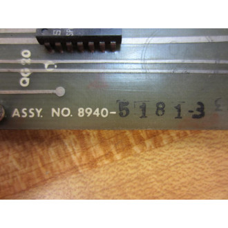 Warner & Swasey 8940-251 Board 8940-51813 - Used
