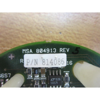 MSA 814086 Digital DisplayCircuit Board 804913 - Used