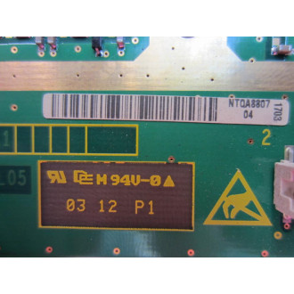 Nortel P0910484 Circuit Board NYQA8806 Rel.05 - Parts Only
