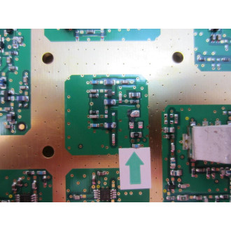 Nortel P0910484 Circuit Board NYQA8806 Rel.05 - Parts Only