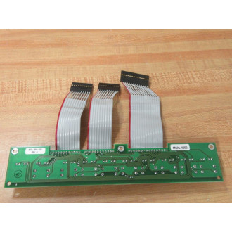 Cybex PWB 610035 Circuit Board 600-364-001 WO 4 Knobs - Used
