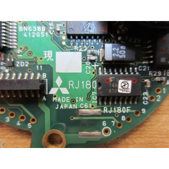 Mitsubishi RJ180 Circuit Board RJ180FBN638B412G51 - Used