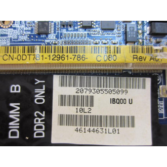 Dell IBQ00U Motherboard  0DT781 DT781 - Used