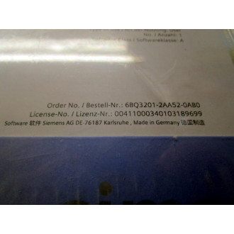 Siemens 6BQ3201-2AA52-0AB0 Simatic IT Software 1P6BQ32012AA520AB0 Alt License