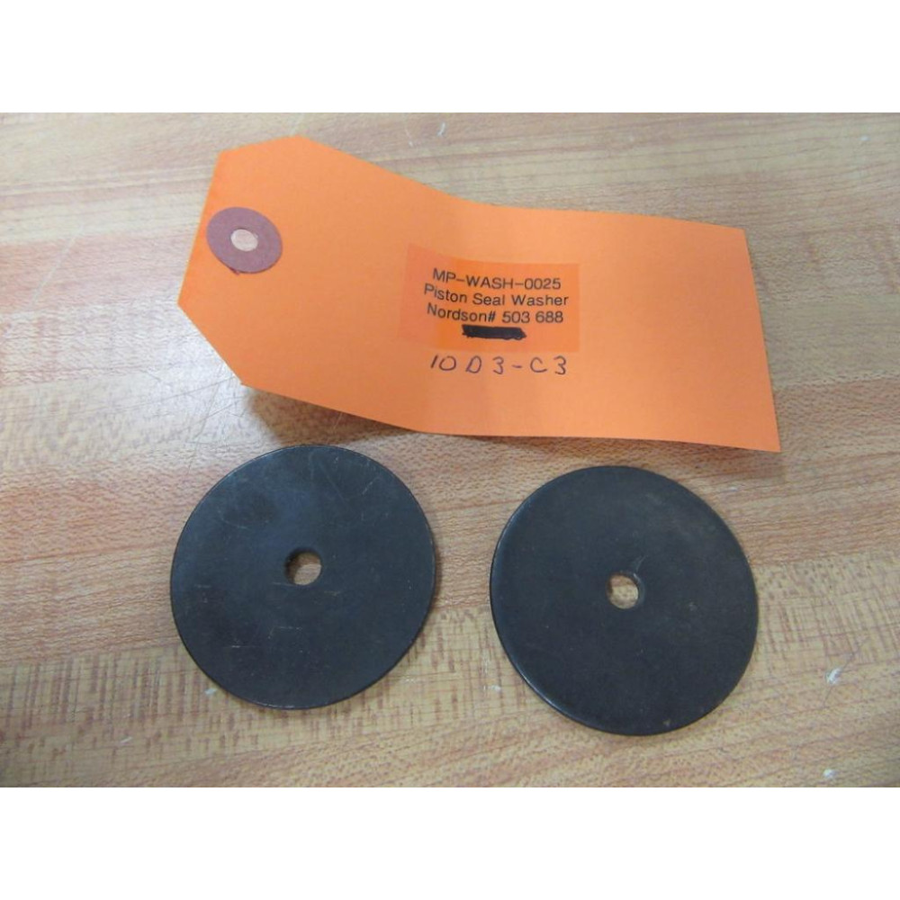 Nordson MP-WASH-0025 Piston Seal Washer 503 688 (Pack of 2) - New No Box