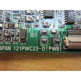 NEC 121PWB23-D Circuit Board 121PWC23-D 2 WO Connector - Used