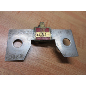 Square D C34 Overload Relay Heater (Pack of 3) - Used