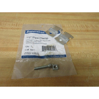 Thomas & Betts Z703 12EG Superstrut Pipe Clamp Z70312EG (Pack of 4)