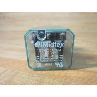 Midtex 157-23T2BM Relay 15723T2BM - Used