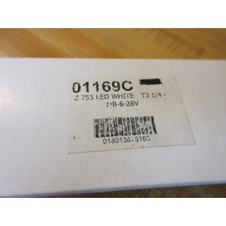 Damar 01169C Miniature Lamp Light Bulb MB-6-28V (Pack of 6)