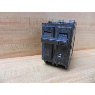 General Electric TQB2120 Circuit Breaker 20A 2P GE - Used