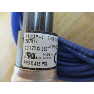 Johnson Controls P100AP-4 Pressure Switch P100AP4