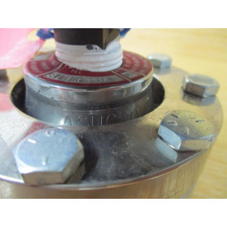 Ashcroft Type 105 In-Line Saddle Diaphragm Seal W Gauge - New No Box