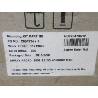 Fisher GG07247X012 Valve Positioner Mounting Kit MTG-225-320524
