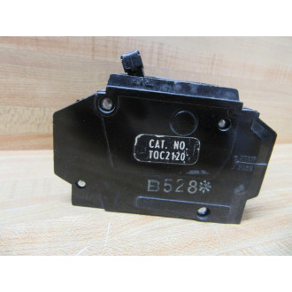 General Electric TQC2120 Circuit Breaker 20A 2P GE - Used