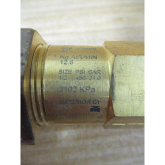 Superior 3220-450 Pressure Relief Valve 3220450