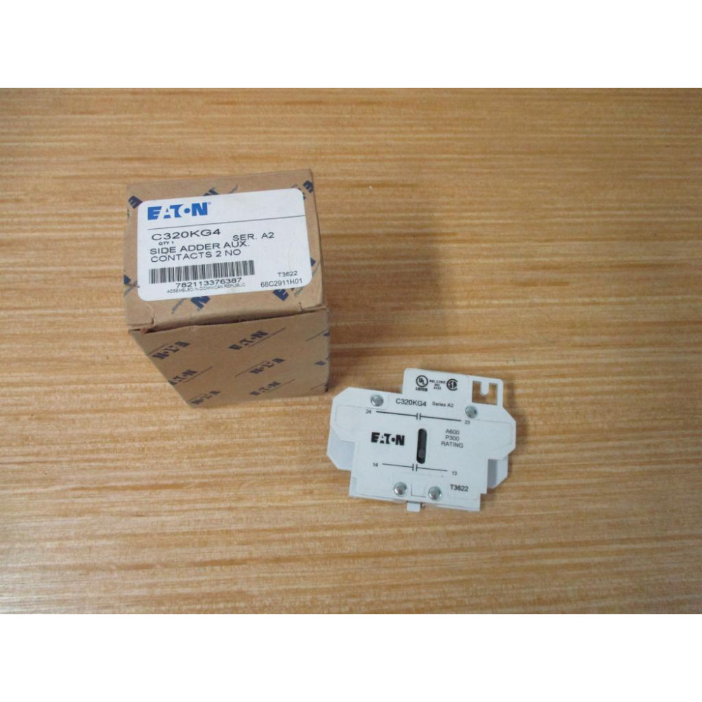 Eaton C320KG4 Cutler Hammer Auxiliary Contact Ser. A2