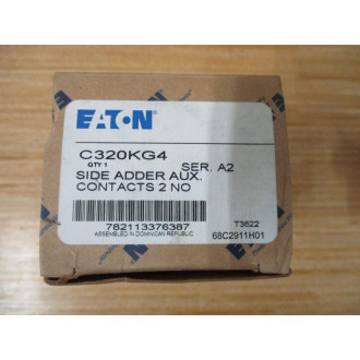 Eaton C320KG4 Cutler Hammer Auxiliary Contact Ser. A2
