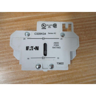 Eaton C320KG4 Cutler Hammer Auxiliary Contact Ser. A2